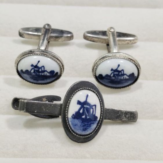 🔖ชุดคัพลิ้งค์ ฮอลแลนด์ สีคล้ายเงิน ของจริงสวยมาก  งานจากต่างประเทศ