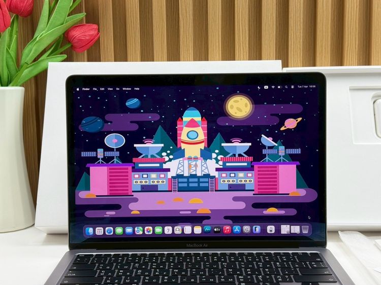 MacBook Air 13-inch M1,2020 Ram8GB SSD512GB SpaceGray รูปที่ 4