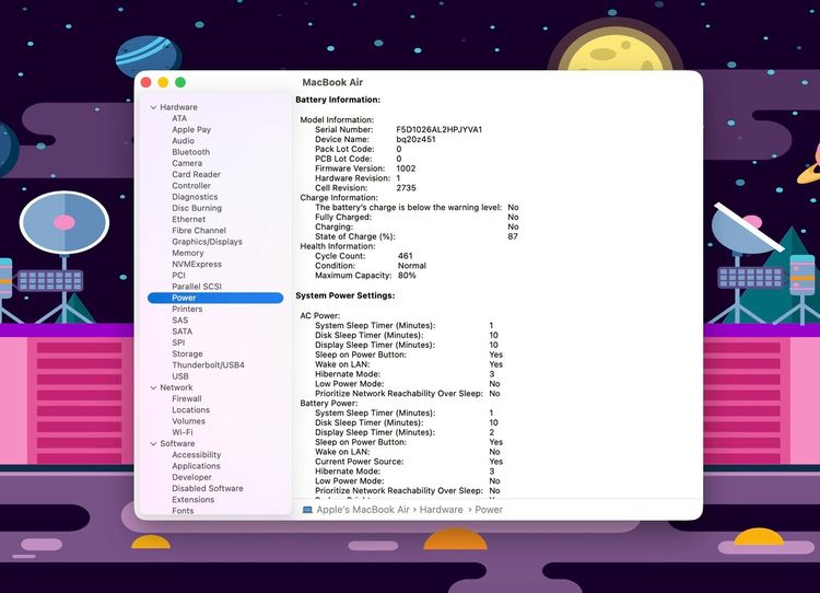 MacBook Air 13-inch M1,2020 Ram8GB SSD512GB SpaceGray รูปที่ 13