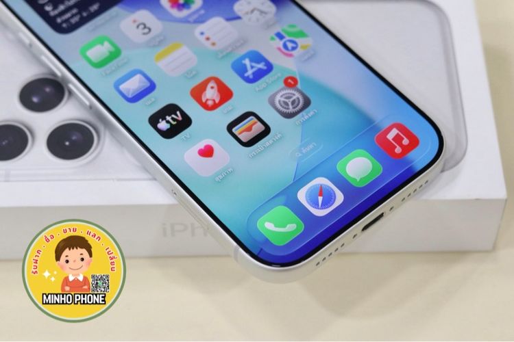 IPhone 17 Pro 256GB สีเงินแท้ครบกล่อง แบต 100 แกะแค่่เช็คเครื่อง รูปที่ 6