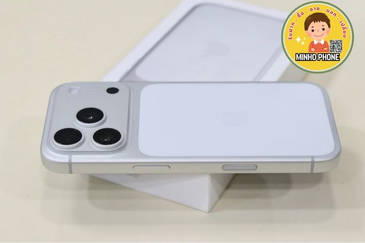 IPhone 17 Pro 256GB สีเงินแท้ครบกล่อง แบต 100 แกะแค่่เช็คเครื่อง รูปที่ 12