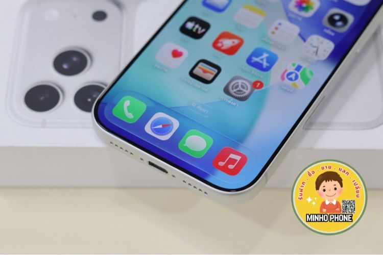 IPhone 17 Pro 256GB สีเงินแท้ครบกล่อง แบต 100 แกะแค่่เช็คเครื่อง รูปที่ 7