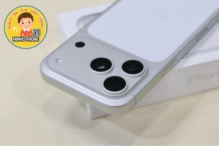IPhone 17 Pro 256GB สีเงินแท้ครบกล่อง แบต 100 แกะแค่่เช็คเครื่อง รูปที่ 11
