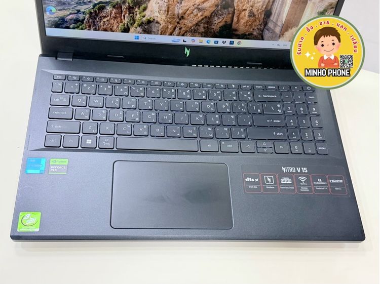 💻 NOTEBOOK  ACER NITRO V 15 ANV15-51-578S (OBSIDIAN BLACK) รูปที่ 7
