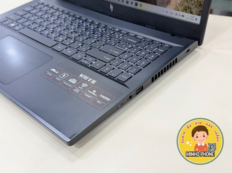 💻 NOTEBOOK  ACER NITRO V 15 ANV15-51-578S (OBSIDIAN BLACK) รูปที่ 4