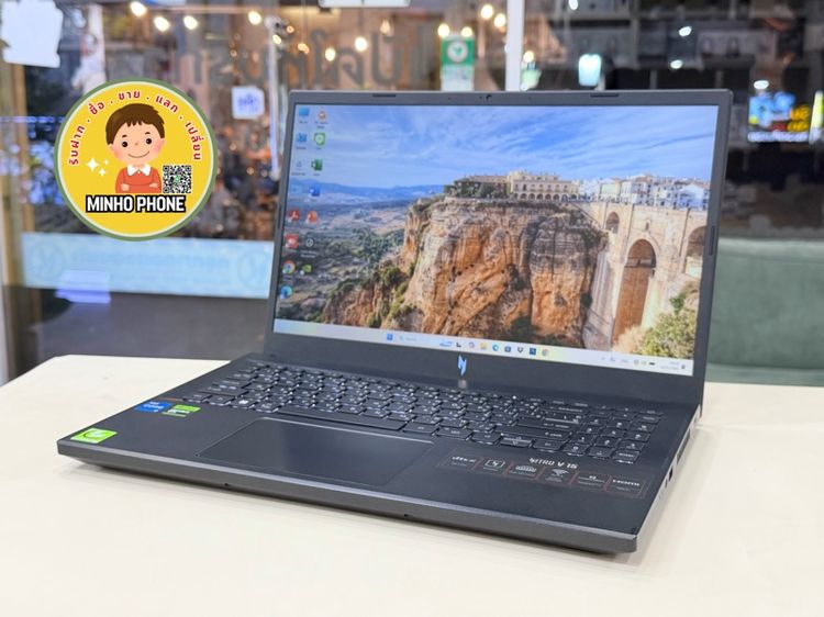 💻 NOTEBOOK  ACER NITRO V 15 ANV15-51-578S (OBSIDIAN BLACK) รูปที่ 3