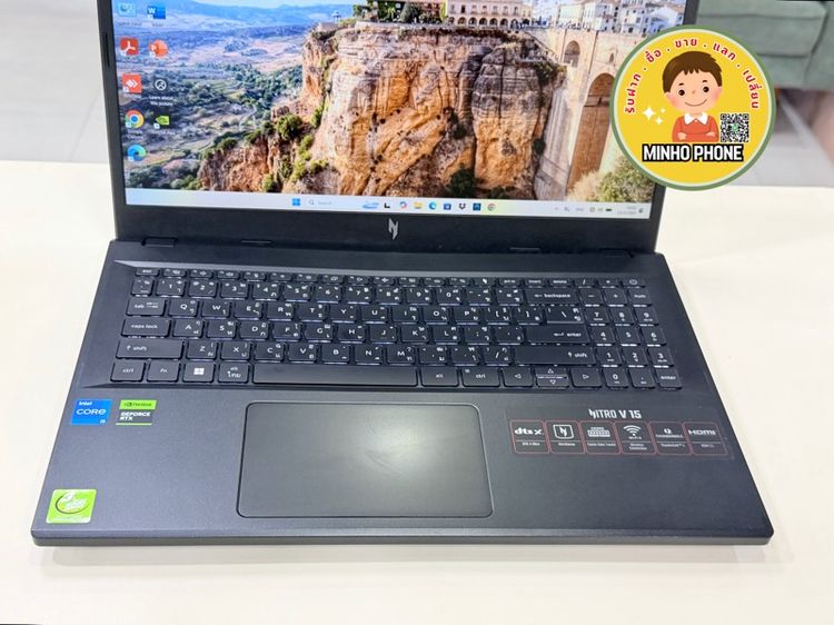 💻 NOTEBOOK  ACER NITRO V 15 ANV15-51-578S (OBSIDIAN BLACK) รูปที่ 2