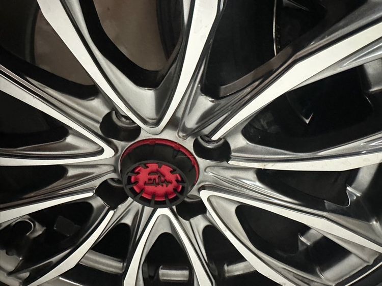 ล้อแม็กซ์ Lenso Samurai สีดำหน้าเงา 7.5-15นื้ว 4รู รูปที่ 3