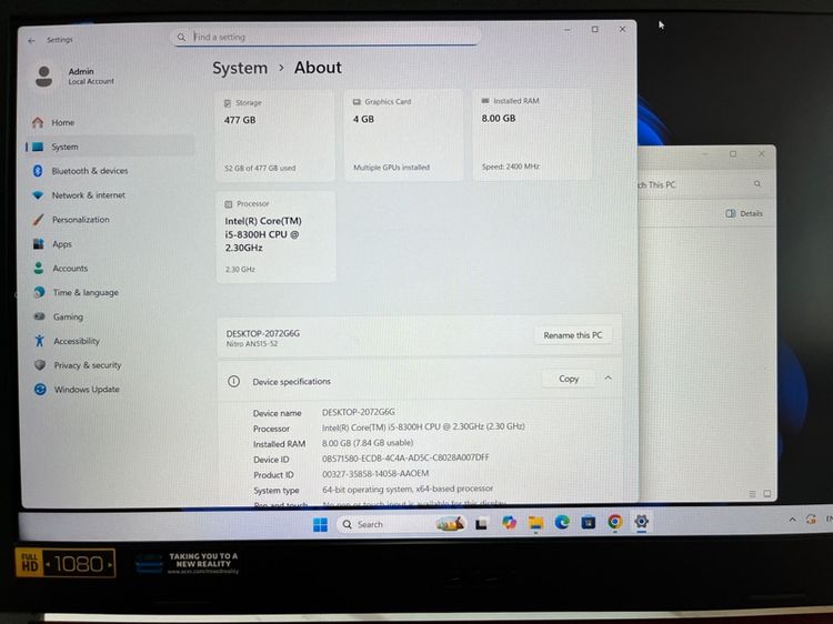 Gaming Acer Nitro รูปที่ 5