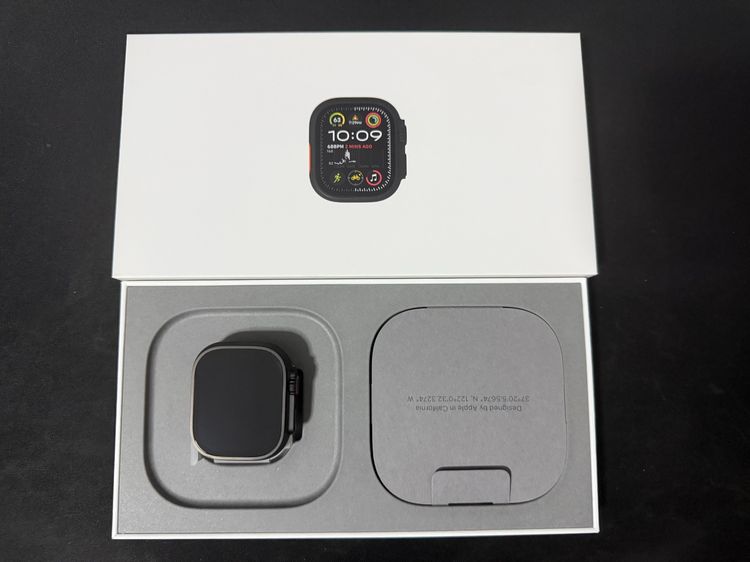🔥 Apple Watch Ultra 2 49mm GPS+Cellular Black Titanium AppleCare+ Battery 100