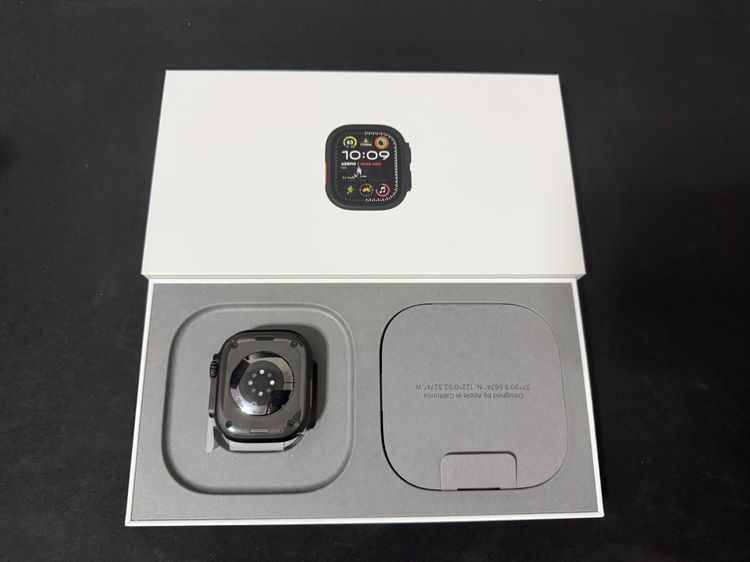 🔥 Apple Watch Ultra 2 49mm GPS+Cellular Black Titanium AppleCare+ Battery 100 รูปที่ 2