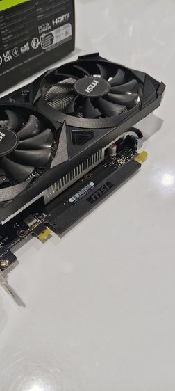 RTX 3050 6G ไม่ต่อไฟเพิ่ม ครบกล่อง ปก ยาว  รูปที่ 5