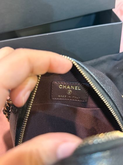 Chanel Round Classic Chain Mini Bag รูปที่ 11