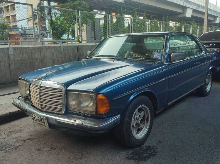 Mercedes-Benz E-Class 1987 E280 Sedan เบนซิน LPG เกียร์อัตโนมัติ น้ำเงิน รูปที่ 4