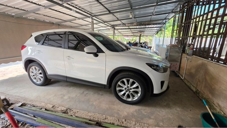 Mazda CX-5 2014 2.2 XDL 4WD Utility-car ดีเซล ไม่ติดแก๊ส เกียร์อัตโนมัติ ขาว รูปที่ 4