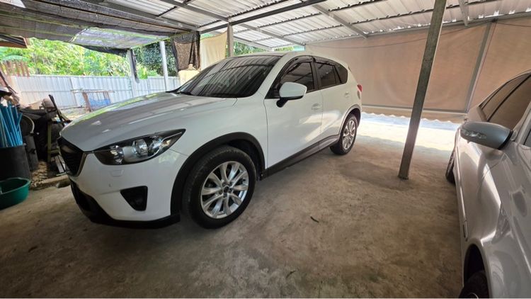 Mazda CX-5 2014 2.2 XDL 4WD Utility-car ดีเซล ไม่ติดแก๊ส เกียร์อัตโนมัติ ขาว รูปที่ 3