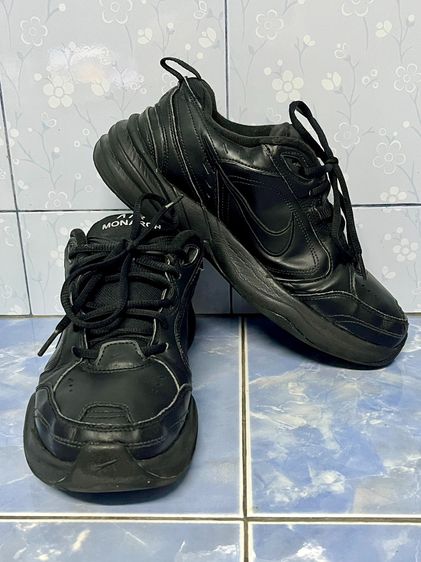 Nike AIR MONARCH ดําล้วน เบอร์ 43 ยาว 27.5 cm รวมส่ง รูปที่ 2