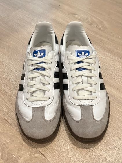 ขาว หนัง PU รองเท้าผ้าใบ UK 9 | EU 43 1/3 | US 9.5 Adidas Samba 