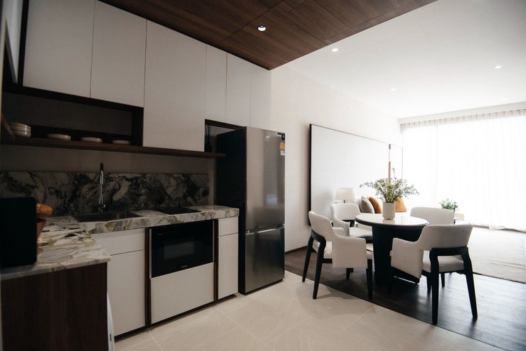 อื่นๆ ไม่อนุญาต มีบางส่วน 2025 Rom Convent สาทร – แบบ 1 ห้องนอน Rare Type เพียง 1 ห้องต่อชั้น  ขายดาวน์ โอน มิ.ย. 2569 รูปที่ 3