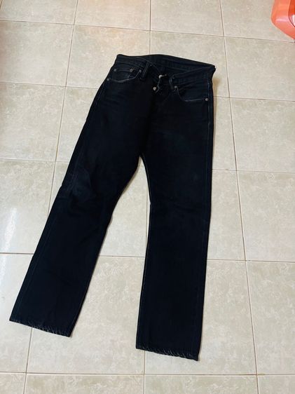 กางเกงยีนส์ซุปเปอร์แบล๊คสีดำ สภาพสวยๆๆผ้าสวยมากๆๆ   รูปที่ 3