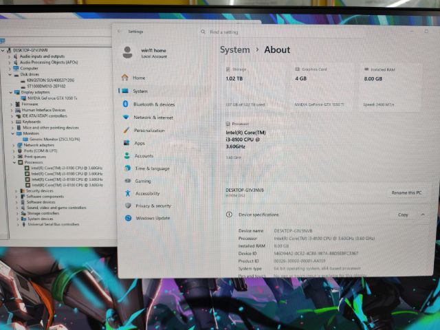 

คอมพิวเตอร์ครบชุด จอใหญ่ 24.5 นิ้ว 144Hz ประกันเหลือถึงปี 72

 รูปที่ 3