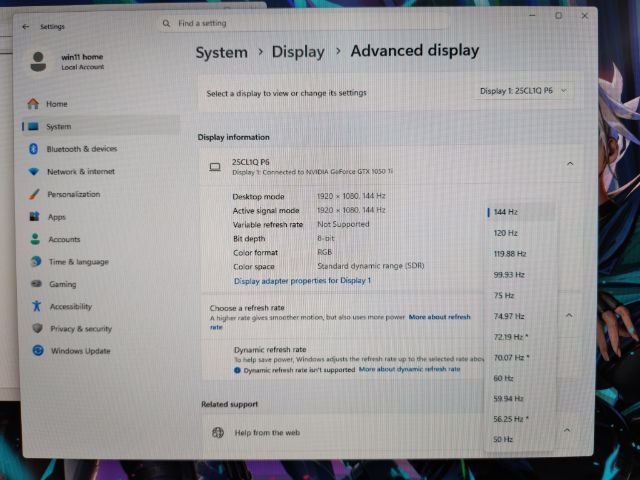 

คอมพิวเตอร์ครบชุด จอใหญ่ 24.5 นิ้ว 144Hz ประกันเหลือถึงปี 72

 รูปที่ 4