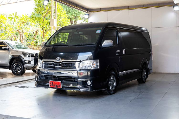 Toyota Ventury 2018 3.0 V Utility-car ดีเซล ไม่ติดแก๊ส เกียร์อัตโนมัติ ดำ รูปที่ 3
