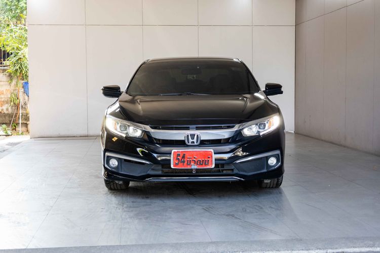 Honda Civic 2020 1.8 EL i-VTEC Sedan เบนซิน ไม่ติดแก๊ส เกียร์อัตโนมัติ ดำ รูปที่ 2