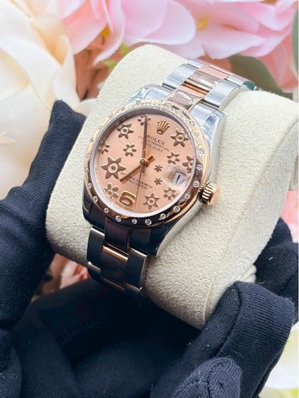  Rolex Datejust Boy 31mm – Sakura Pink เพชรกระจาย รูปที่ 4