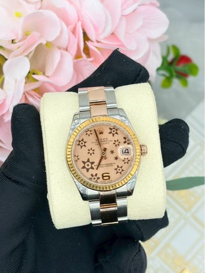  Rolex Datejust Boy 31mm – Sakura Pink เพชรกระจาย รูปที่ 3