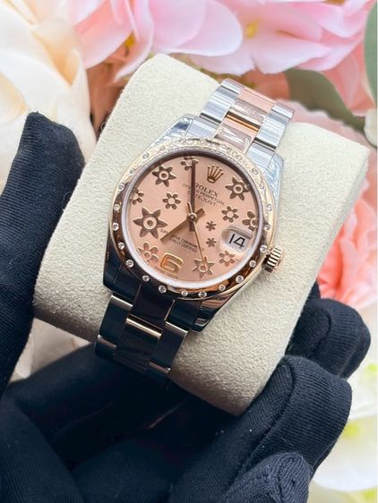  Rolex Datejust Boy 31mm – Sakura Pink เพชรกระจาย รูปที่ 2