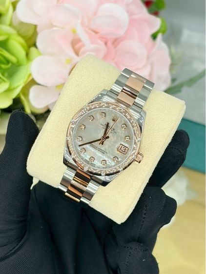  Rolex Datejust Boy 31mm – หน้ามุกขาวเพชร รูปที่ 4
