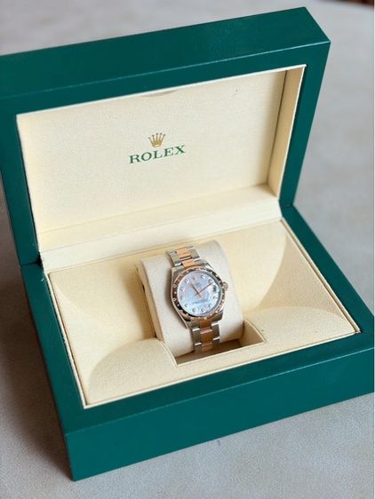  Rolex Datejust Boy 31mm – หน้ามุกขาวเพชร