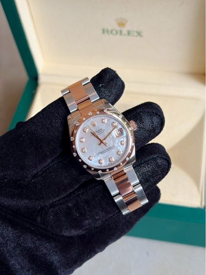  Rolex Datejust Boy 31mm – หน้ามุกขาวเพชร รูปที่ 2