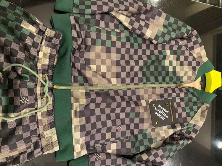 หลุยส์วิตตอง damier เสื้อและกางเกง สภาพใหม่เอี่ยม  รูปที่ 11