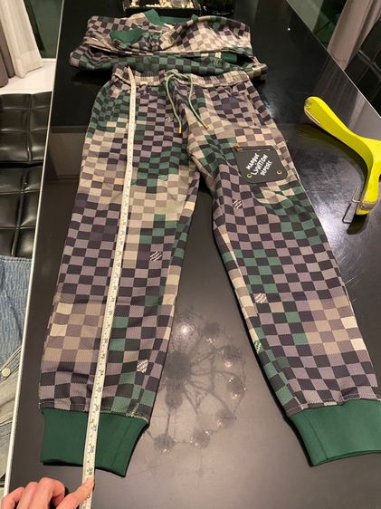 หลุยส์วิตตอง damier เสื้อและกางเกง สภาพใหม่เอี่ยม  รูปที่ 16