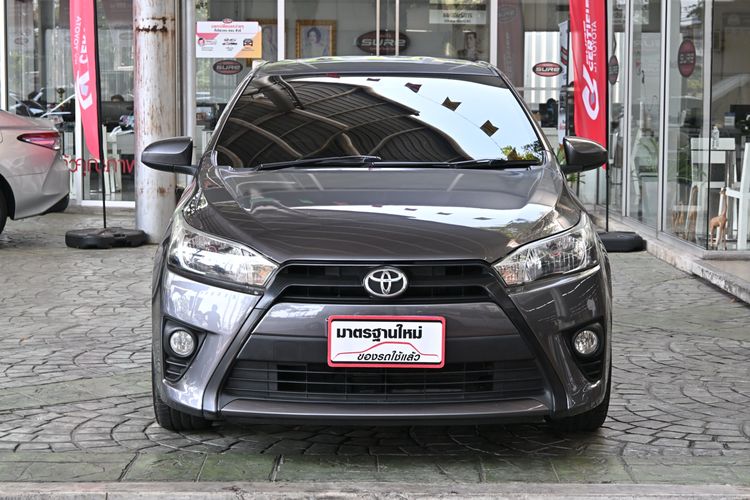 Toyota Yaris 2016 1.5 J Sedan เบนซิน ไม่ติดแก๊ส เกียร์อัตโนมัติ เทา รูปที่ 3