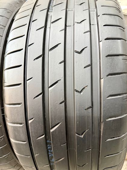 ยางถอดป้ายแดงขอบ 19” ยี่ห้อ TOYO TIRES รุ่น PROXES SPORT 2 หน้าขนาด 235-40R19 หลังขนาด 255-35R19 ปี 25 MADE IN JAPANตุ่มหน้ายางยังอยู่ครบ รูปที่ 5