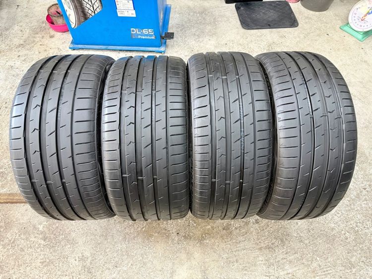 ยางถอดป้ายแดงขอบ 19” ยี่ห้อ TOYO TIRES รุ่น PROXES SPORT 2 หน้าขนาด 235-40R19 หลังขนาด 255-35R19 ปี 25 MADE IN JAPANตุ่มหน้ายางยังอยู่ครบ รูปที่ 9