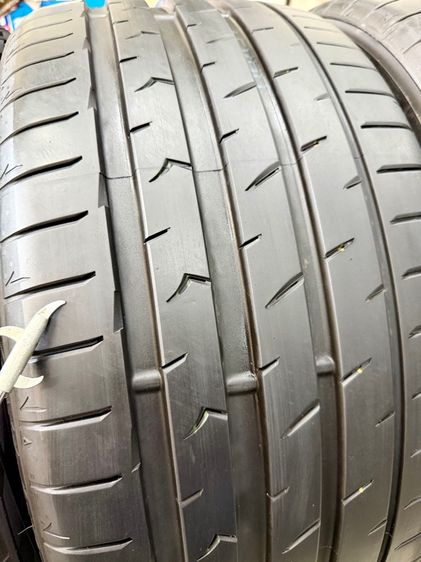 ยางถอดป้ายแดงขอบ 19” ยี่ห้อ TOYO TIRES รุ่น PROXES SPORT 2 หน้าขนาด 235-40R19 หลังขนาด 255-35R19 ปี 25 MADE IN JAPANตุ่มหน้ายางยังอยู่ครบ รูปที่ 8