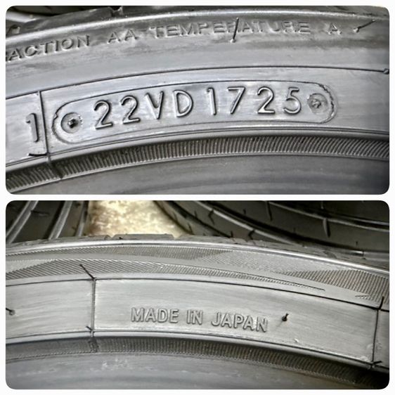 ยางถอดป้ายแดงขอบ 19” ยี่ห้อ TOYO TIRES รุ่น PROXES SPORT 2 หน้าขนาด 235-40R19 หลังขนาด 255-35R19 ปี 25 MADE IN JAPANตุ่มหน้ายางยังอยู่ครบ รูปที่ 4