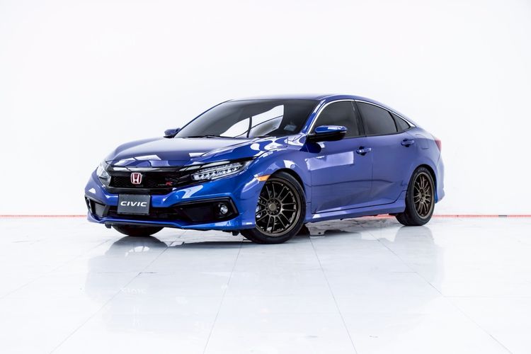 รถ Honda Civic 1.8 E i-VTEC สี น้ำเงิน