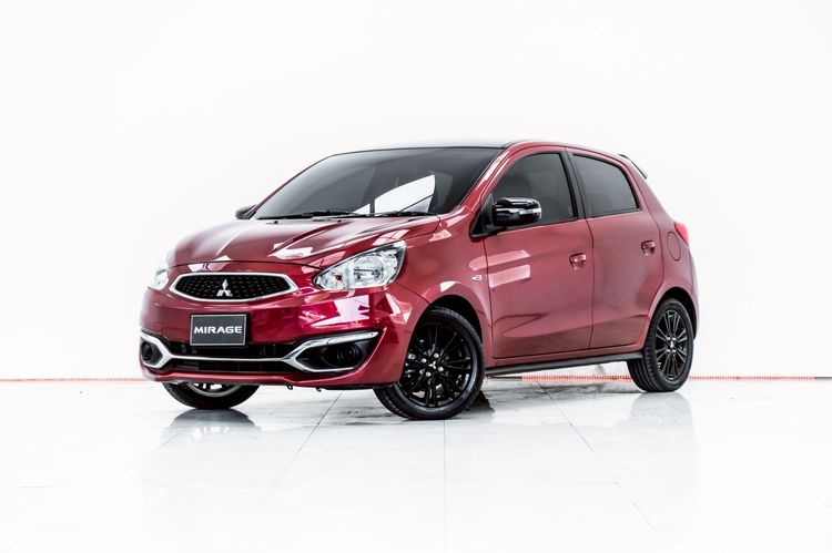Mitsubishi Mirage 2019 1.2 Glx Limited Edition Sedan เบนซิน ไม่ติดแก๊ส เกียร์อัตโนมัติ แดง