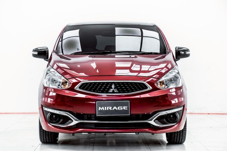 Mitsubishi Mirage 2019 1.2 Glx Limited Edition Sedan เบนซิน ไม่ติดแก๊ส เกียร์อัตโนมัติ แดง รูปที่ 4
