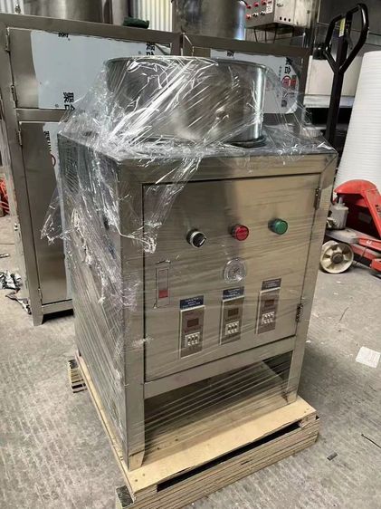 อุปกรณ์เครื่องครัวทำอาหาร ปล่อยเครื่องปอกกระเทียมมือ1 ปอกได้30kgต่อชั่งโมง ต้องใช้คู่กับเครื่องปั๊มลม