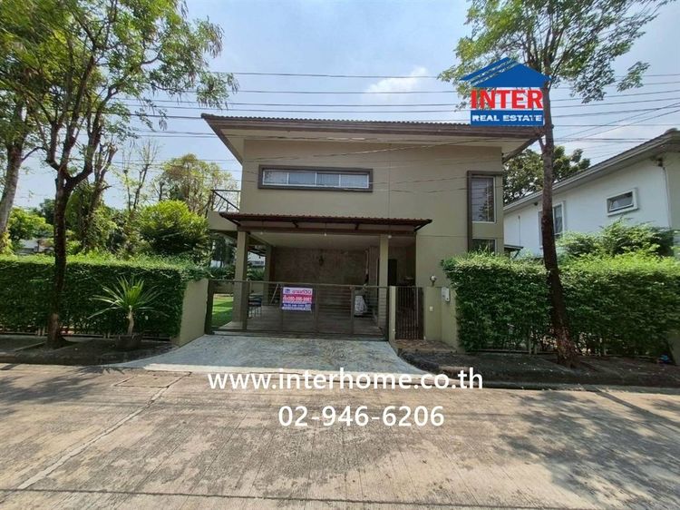 บ้านเดี่ยว 2 ชั้น 105.7 ตร.ว. หมู่บ้านโนเบิลจีโอวัชรพล ซอยร่วมมิตรพัฒนา แยก5 ถนนรามอินทรา ถนนสุขาภิบาล5 เขตบางเขน กรุงเทพมหานคร