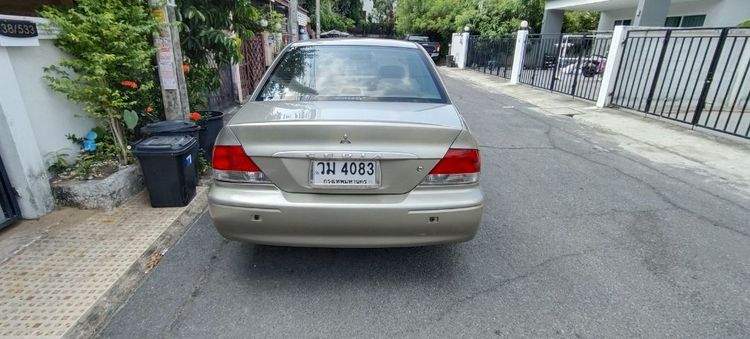 Mitsubishi Lancer 2002 1.6 Cedia GLXi Sedan เบนซิน ไม่ติดแก๊ส เกียร์อัตโนมัติ น้ำตาล รูปที่ 2