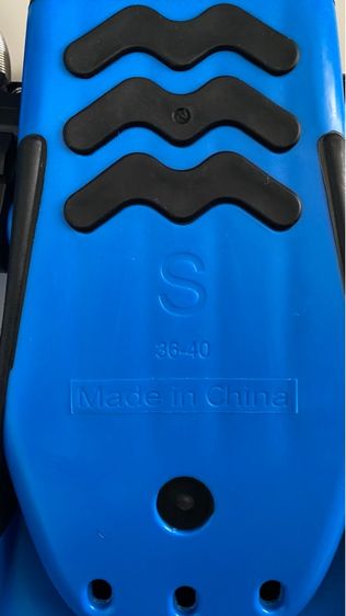 อุปกรณ์ดำน้ำ Fin psi สี Blue พร้อมรองเท้า รูปที่ 4