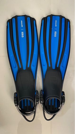 อุปกรณ์ดำน้ำ Fin psi สี Blue พร้อมรองเท้า รูปที่ 2