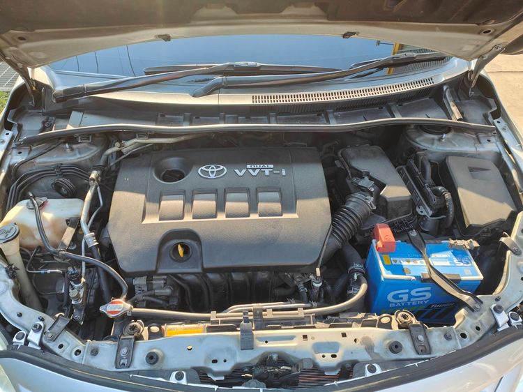 Toyota Altis 2011 1.6 E Sedan เบนซิน ไม่ติดแก๊ส เกียร์อัตโนมัติ เทา รูปที่ 4